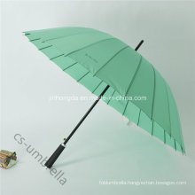 22 Inches 24k Outdoor Straight Sun and Rain Umbrella (YSS0131-4)